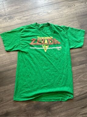Reign Green Graphic Tee with Dark Printed Logo